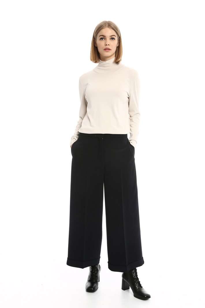 Pantaloni fluidi in cady Fashion Market Pantaloni fluidi in cady Fashion Market