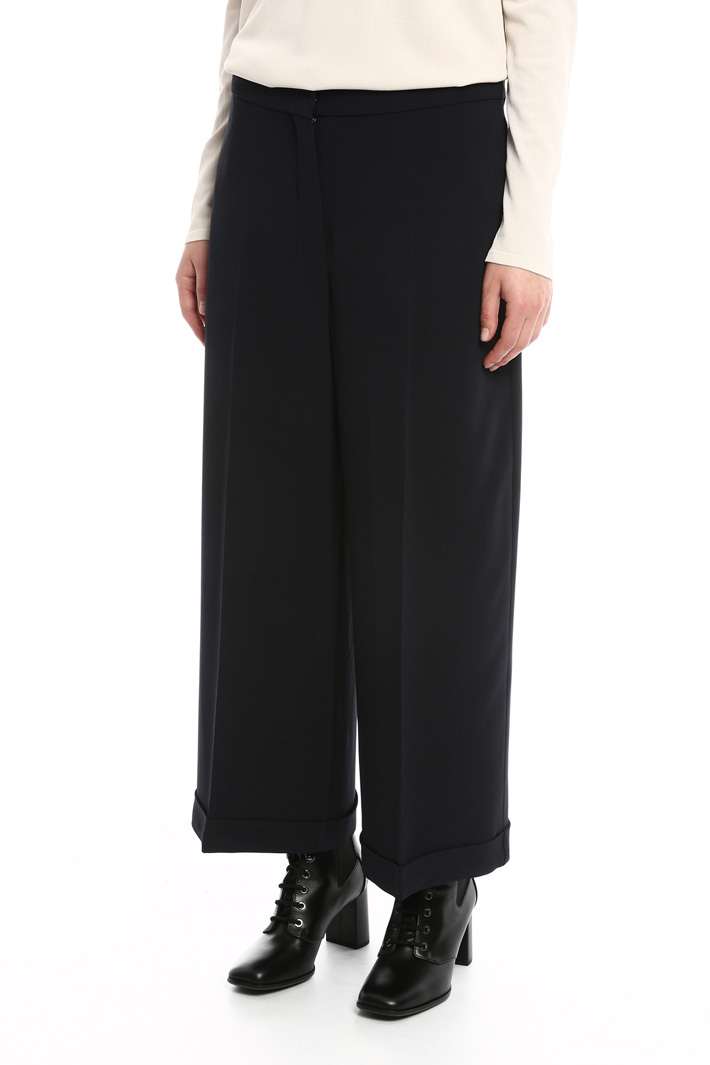 Pantaloni fluidi in cady Fashion Market Pantaloni fluidi in cady Fashion Market