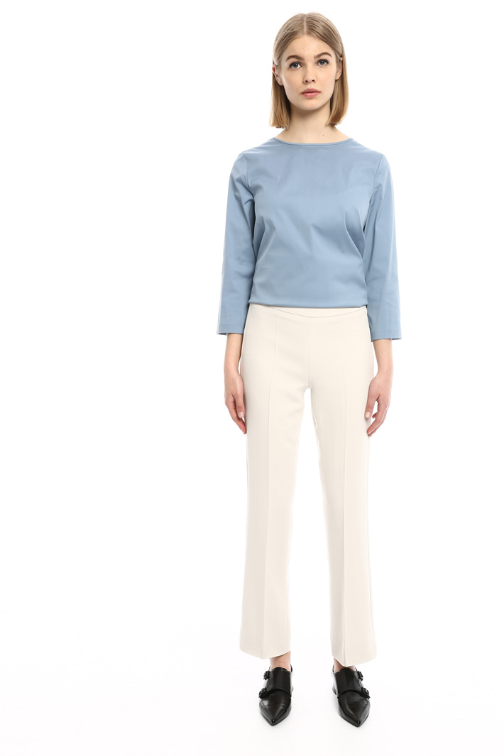 Pantaloni con zip laterale Fashion Market Pantaloni con zip laterale Fashion Market