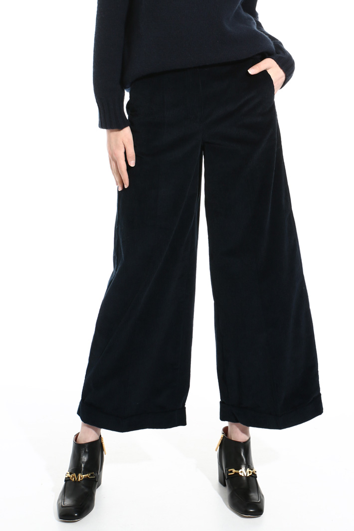 Pantalone in velluto di cotone Fashion Market Pantalone in velluto di cotone Fashion Market