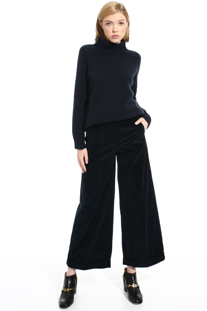 Pantalone in velluto di cotone Fashion Market Pantalone in velluto di cotone Fashion Market