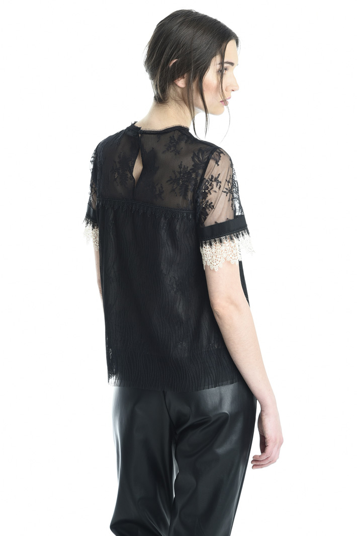 Top boxy in pizzo Fashion Market Top boxy in pizzo Fashion Market