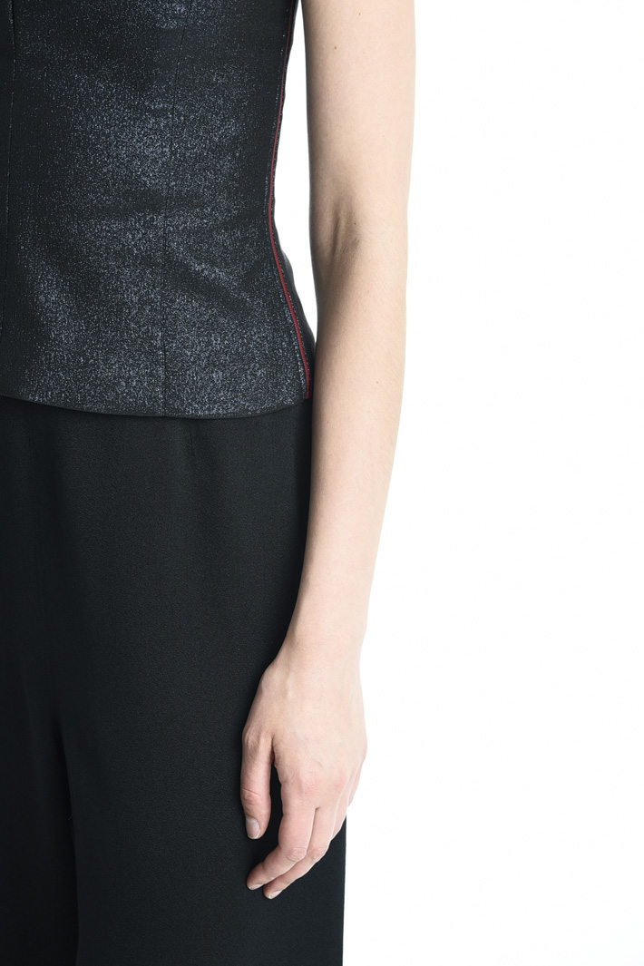 Top bustier lurex Fashion Market Top bustier lurex Fashion Market
