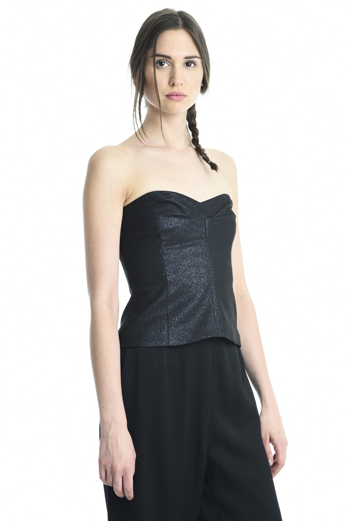 Top bustier lurex Fashion Market Top bustier lurex Fashion Market