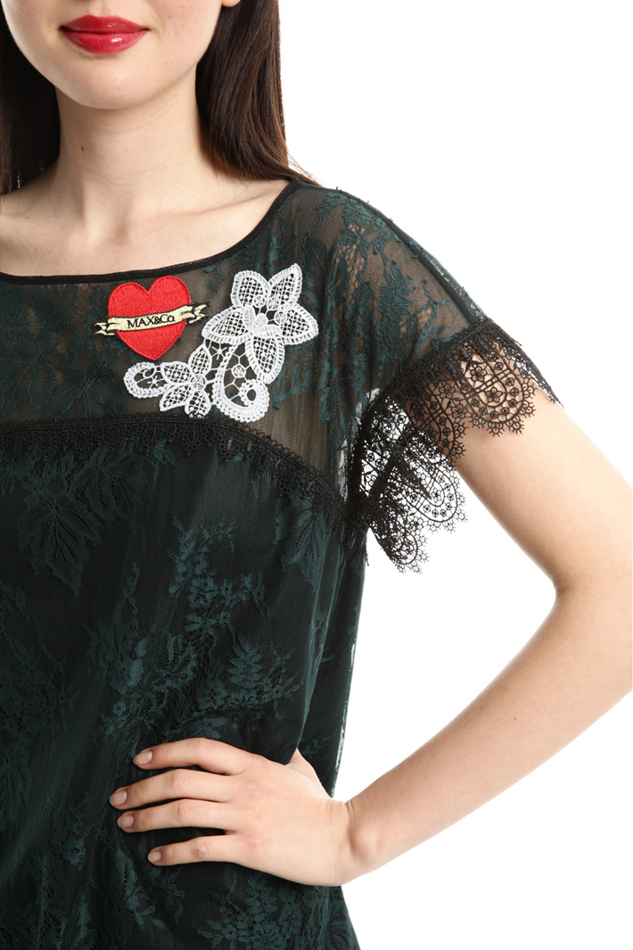 Abito in pizzo ricamato Fashion Market Abito in pizzo ricamato Fashion Market