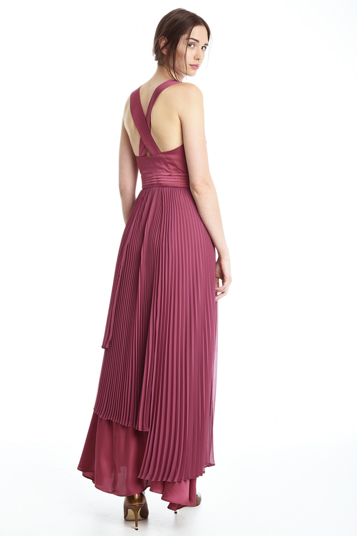 Abito in twill e crepe Fashion Market Abito in twill e crepe Fashion Market
