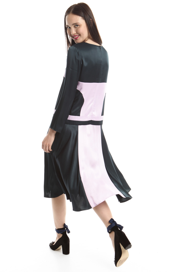 Abito in raso color-block Fashion Market Abito in raso color-block Fashion Market
