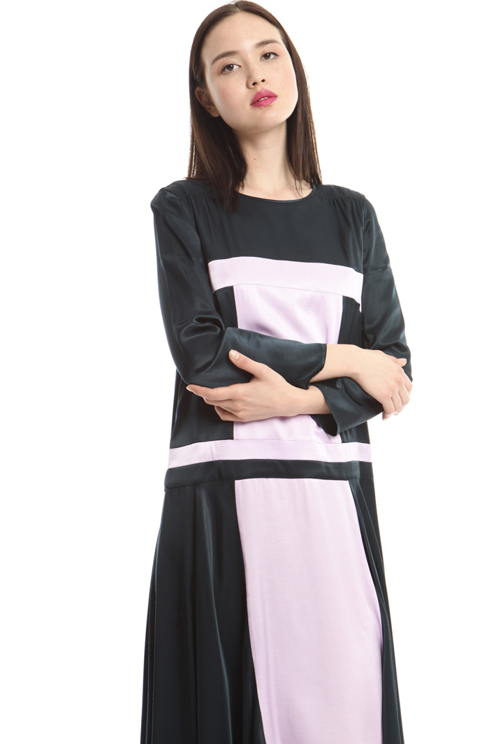 Abito in raso color-block Fashion Market Abito in raso color-block Fashion Market