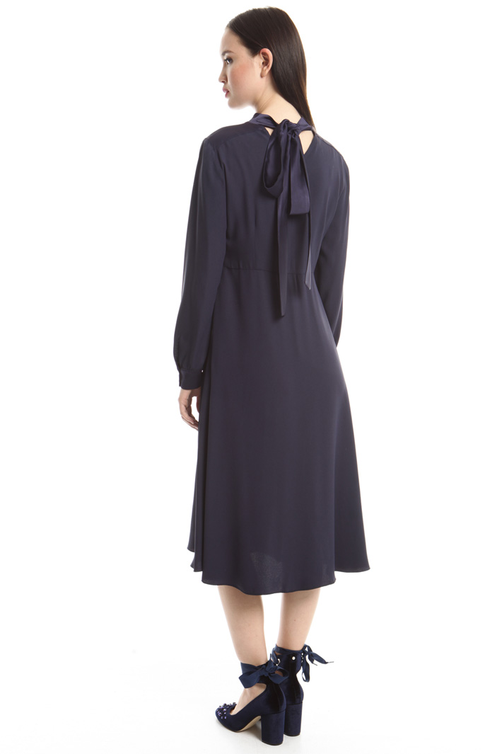 Abito in crepe enver satin Fashion Market Abito in crepe enver satin Fashion Market