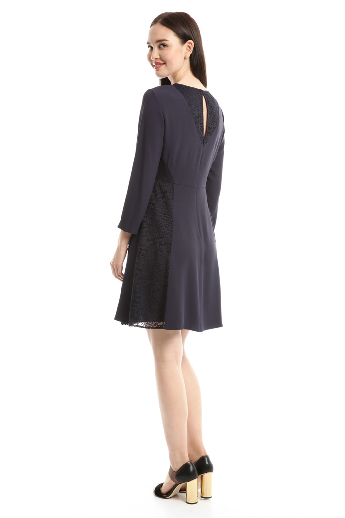Abito in crepe enver satin Fashion Market Abito in crepe enver satin Fashion Market