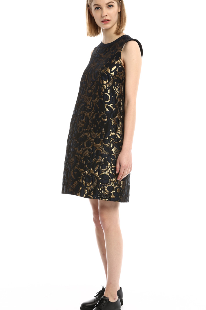 Abito a trapezio in jacquard Fashion Market Abito a trapezio in jacquard Fashion Market