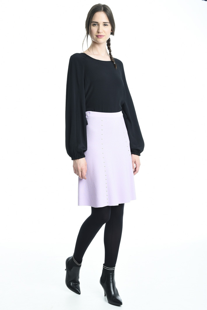 Gonna in maglia con borchie Fashion Market Gonna in maglia con borchie Fashion Market