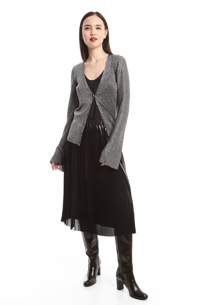 Cardigan in filato lamé Fashion Market Cardigan in filato lamé Fashion Market