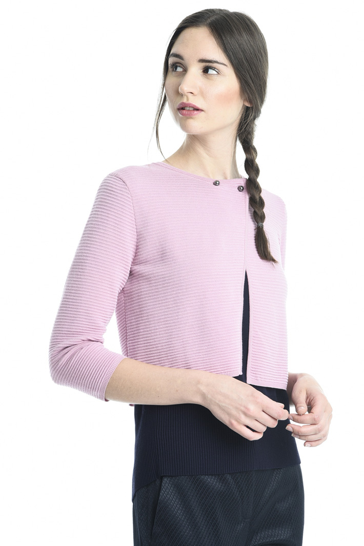 Cardigan boxy a coste Fashion Market Cardigan boxy a coste Fashion Market