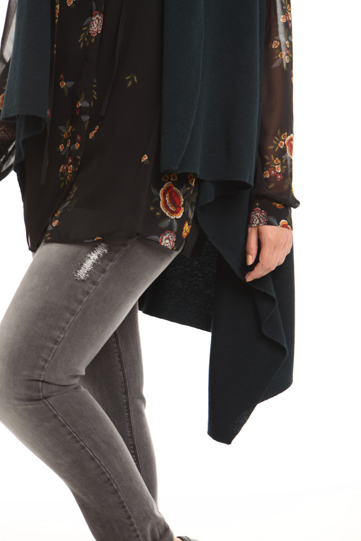 Gilet lungo in cashmere Fashion Market Gilet lungo in cashmere Fashion Market