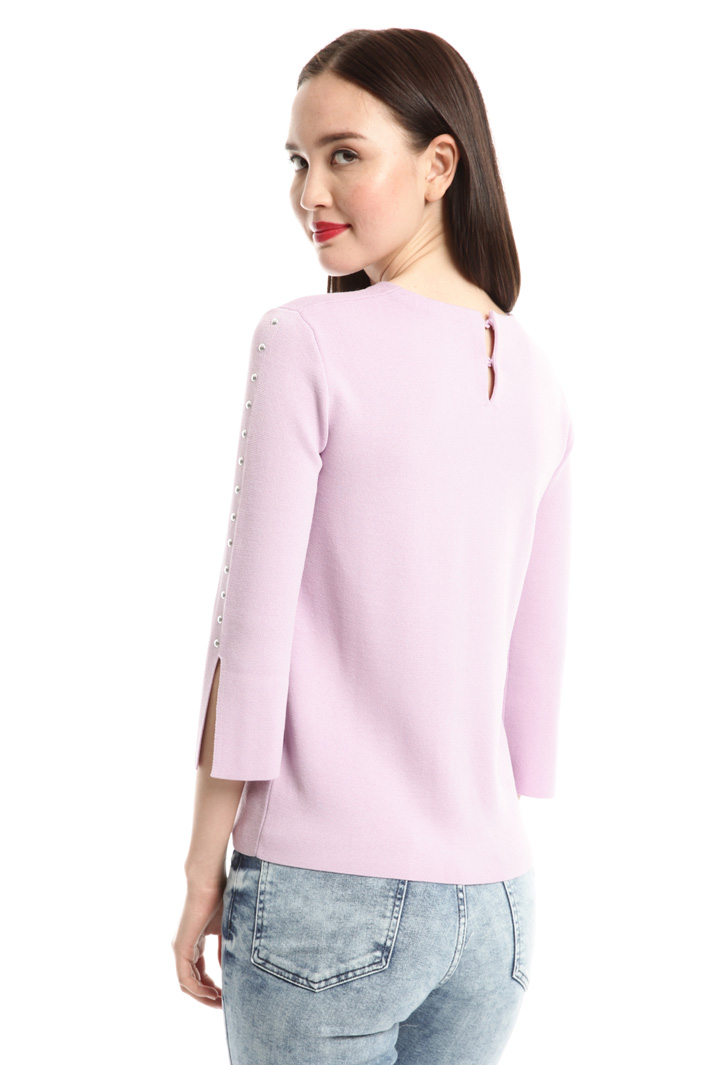 Maglia in viscosa con borchie Fashion Market Maglia in viscosa con borchie Fashion Market
