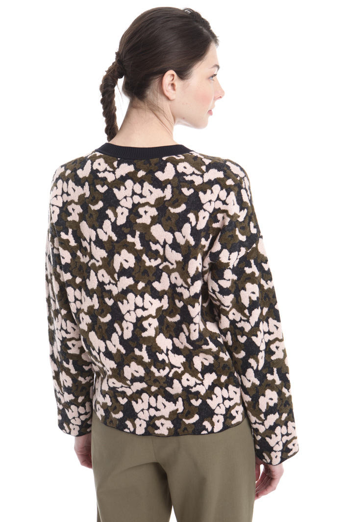 Maglia jacquard in lana Fashion Market Maglia jacquard in lana Fashion Market