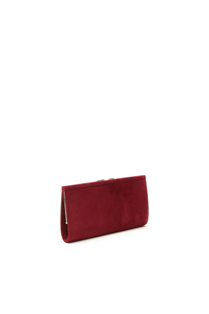 Clutch in pelle scamosciata Fashion Market Clutch in pelle scamosciata Fashion Market