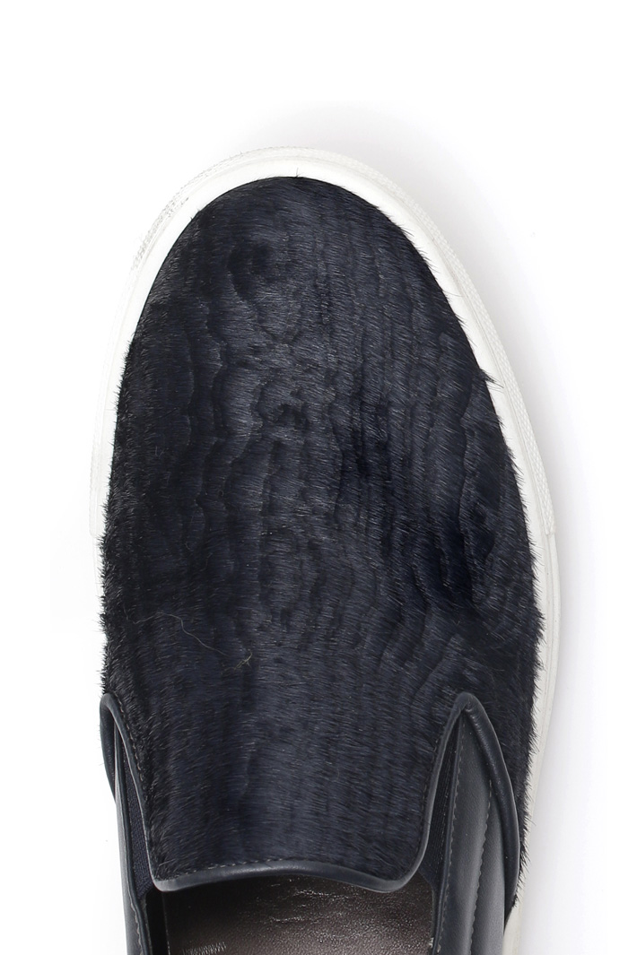 Slip On in camoscio e pelle Fashion Market Slip On in camoscio e pelle Fashion Market