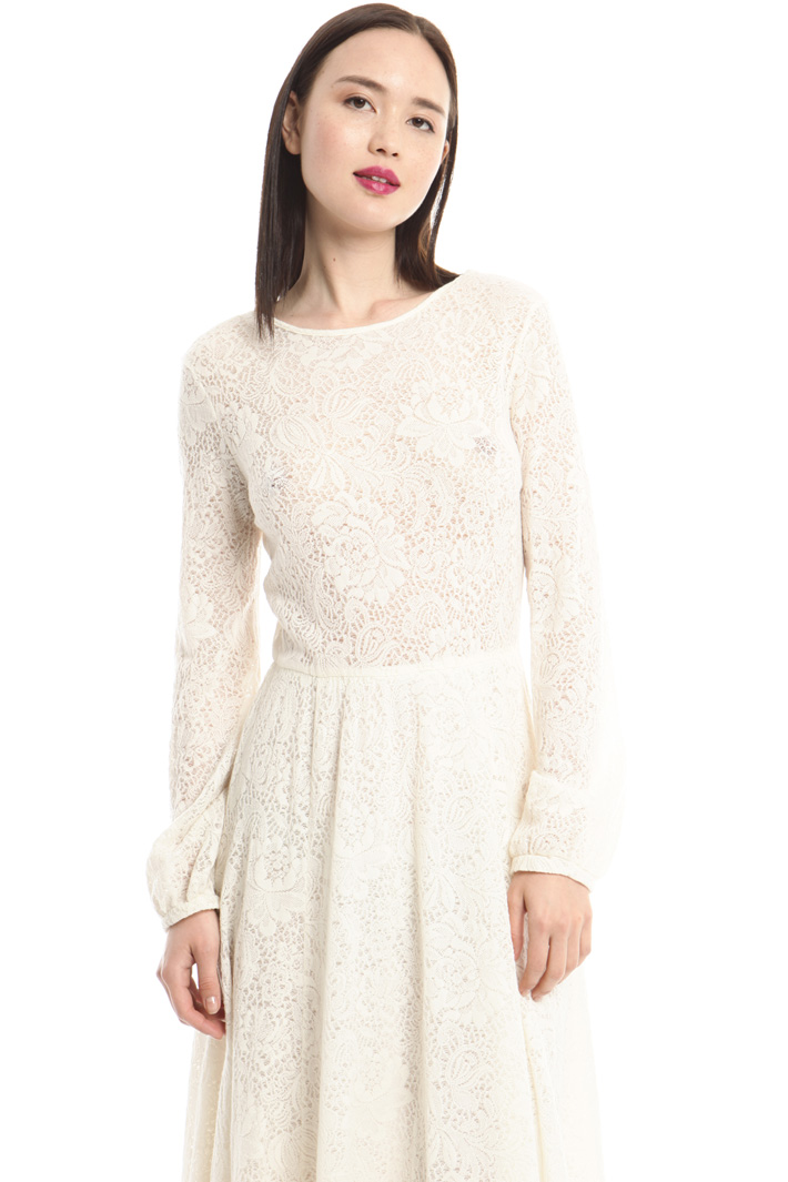 Abito in jersey effetto pizzo Fashion Market Abito in jersey effetto pizzo Fashion Market