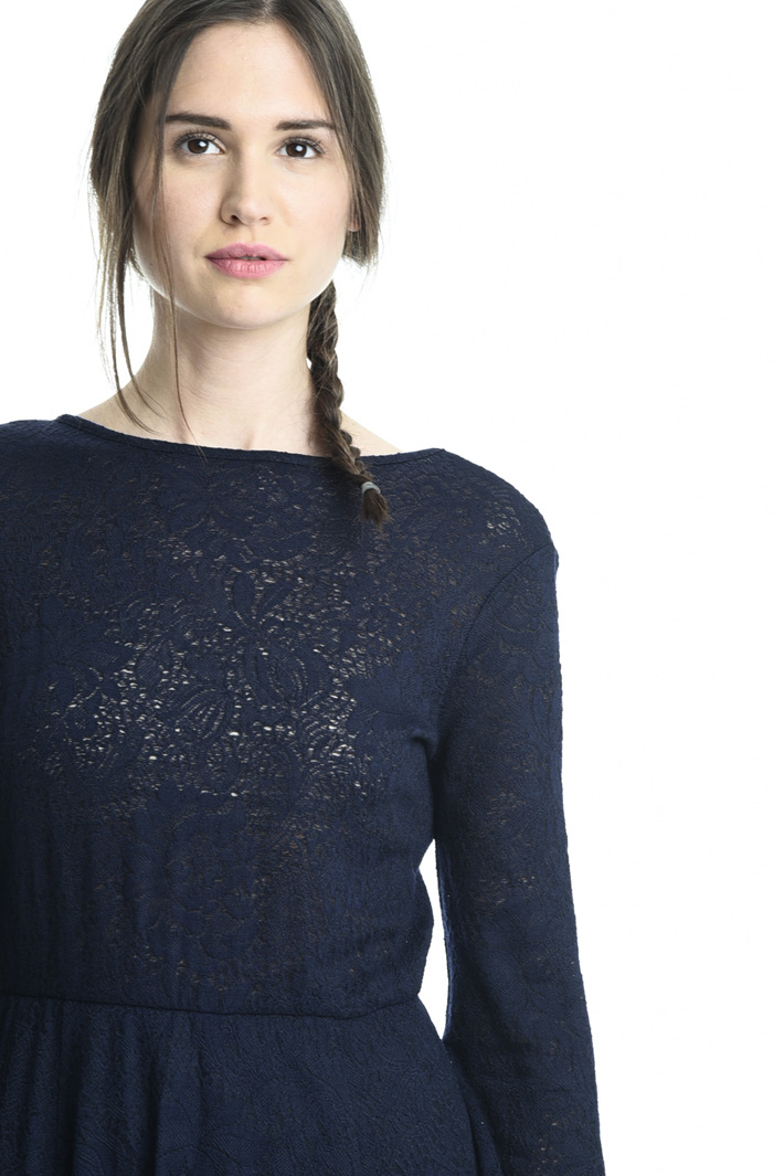 Abito in jersey effetto pizzo Fashion Market Abito in jersey effetto pizzo Fashion Market