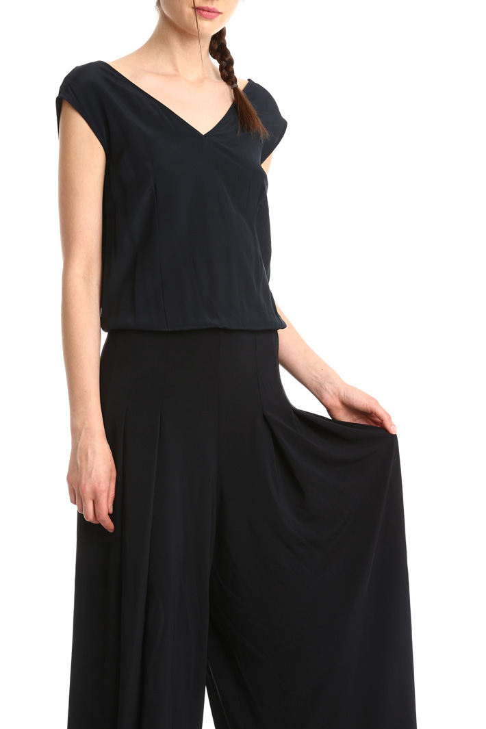 Tuta in crepe e jersey Fashion Market Tuta in crepe e jersey Fashion Market