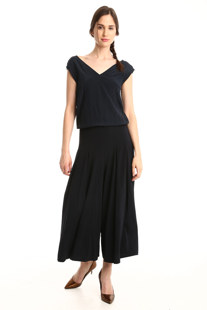 Tuta in crepe e jersey Fashion Market Tuta in crepe e jersey Fashion Market