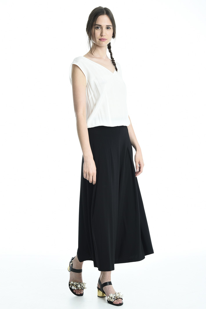 Tuta in crepe e jersey Fashion Market Tuta in crepe e jersey Fashion Market