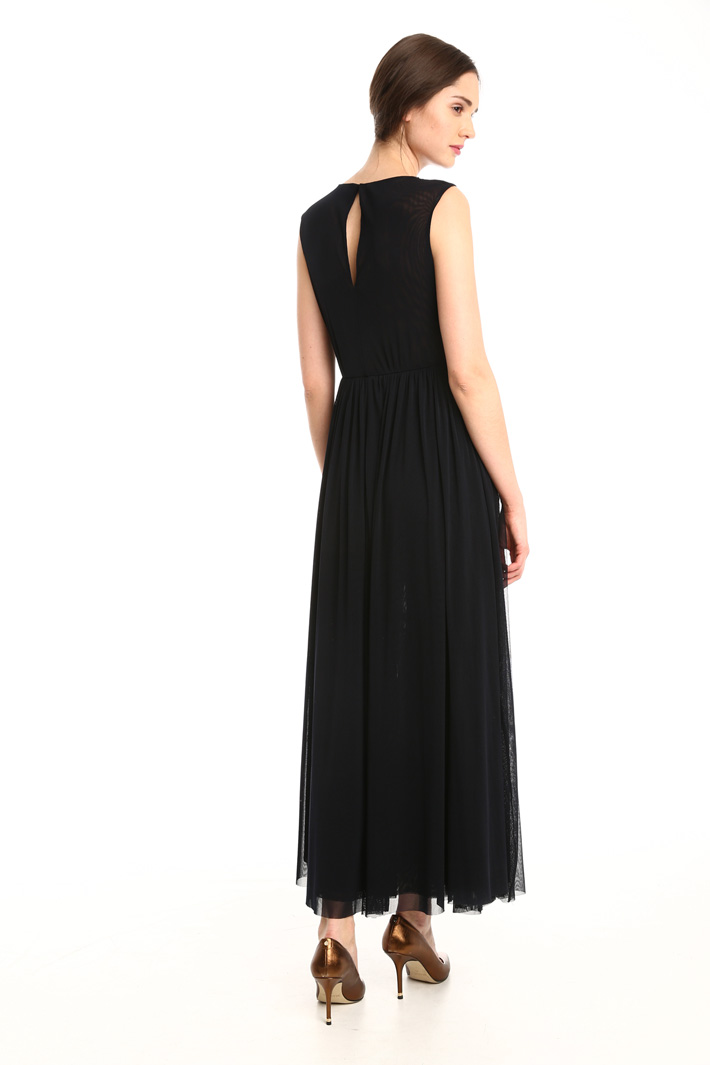 Abito lungo in jersey tulle Fashion Market Abito lungo in jersey tulle Fashion Market