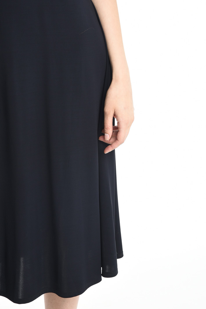 Abito fluido in jersey e crepe Fashion Market Abito fluido in jersey e crepe Fashion Market