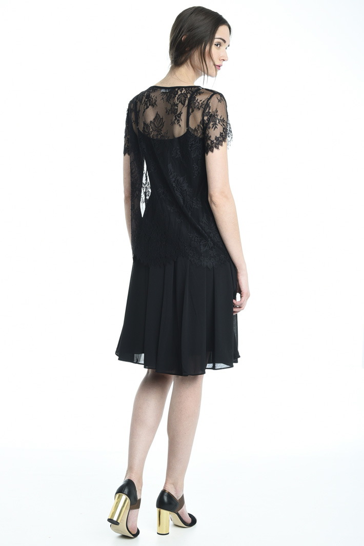 Abito in jersey e pizzo Fashion Market Abito in jersey e pizzo Fashion Market