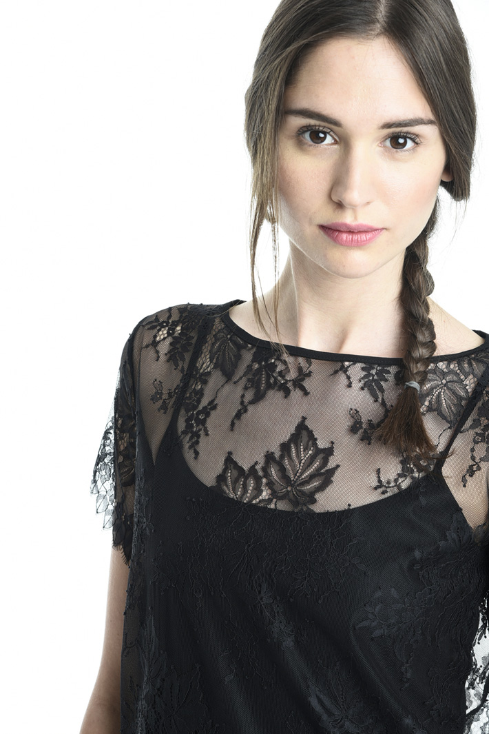 Abito in jersey e pizzo Fashion Market Abito in jersey e pizzo Fashion Market