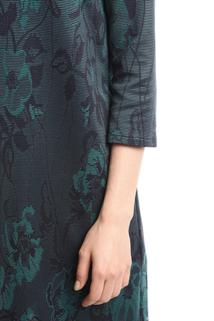 Abito in ottoman jacquard Fashion Market Abito in ottoman jacquard Fashion Market