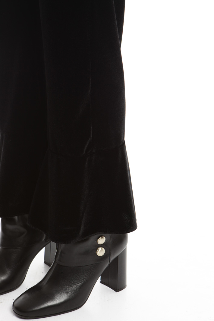 Pantalone effetto velluto Fashion Market Pantalone effetto velluto Fashion Market