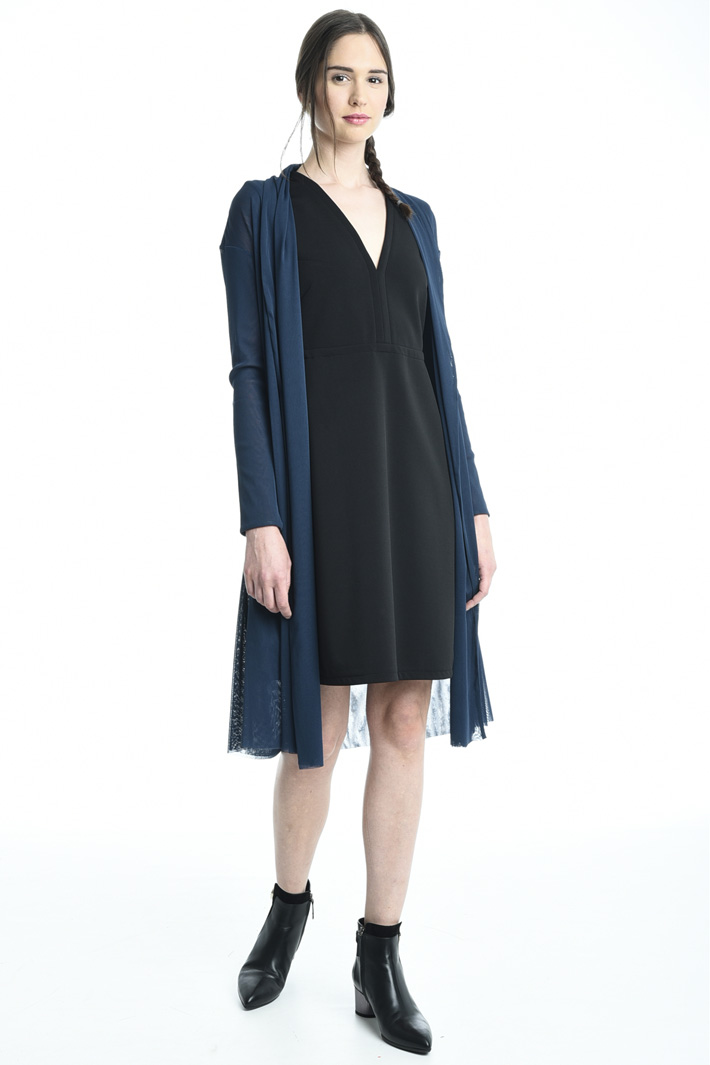 Spolverino in tulle stretch Fashion Market Spolverino in tulle stretch Fashion Market