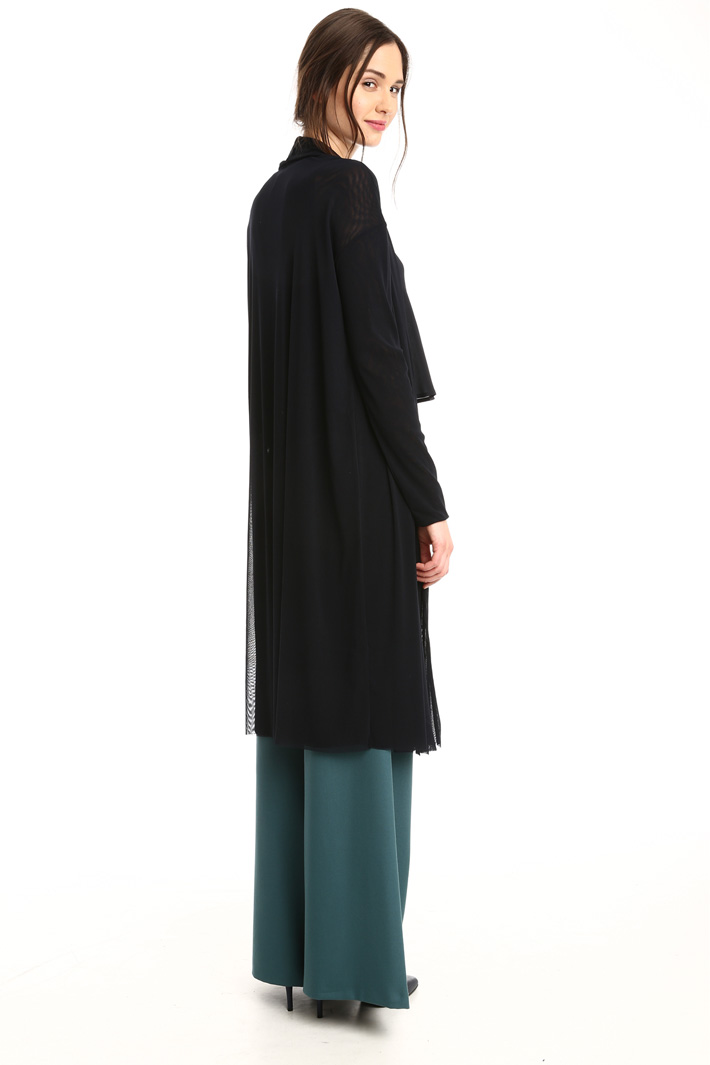 Spolverino in tulle stretch Fashion Market Spolverino in tulle stretch Fashion Market