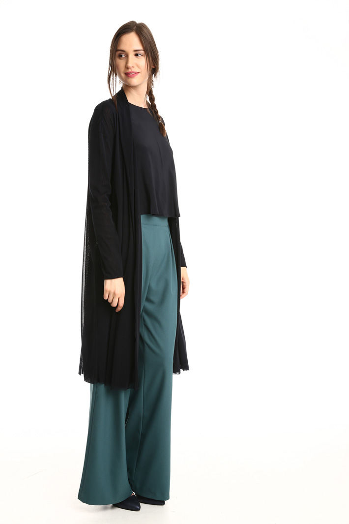 Spolverino in tulle stretch Fashion Market Spolverino in tulle stretch Fashion Market