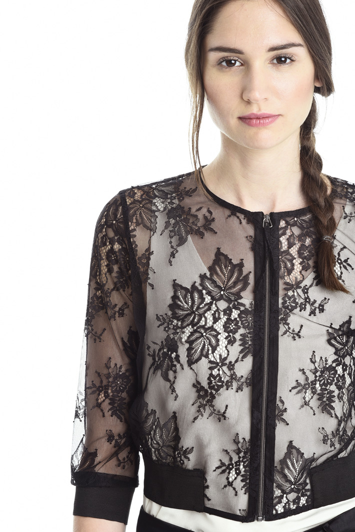 Giacca in tulle e pizzo Fashion Market Giacca in tulle e pizzo Fashion Market