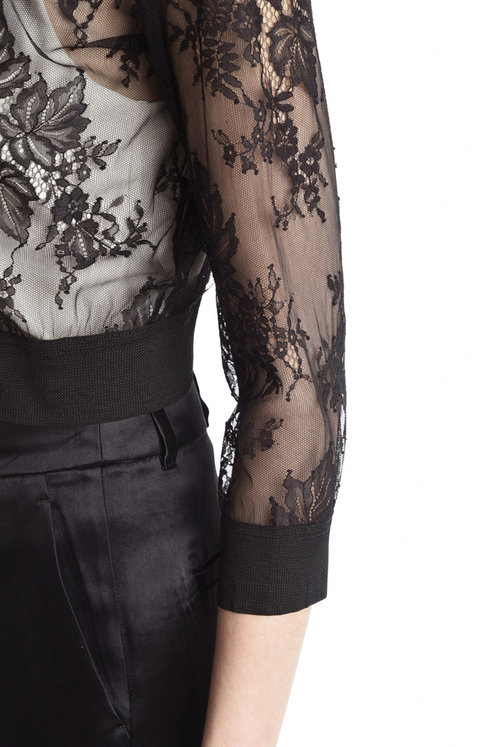 Giacca in tulle e pizzo Fashion Market Giacca in tulle e pizzo Fashion Market