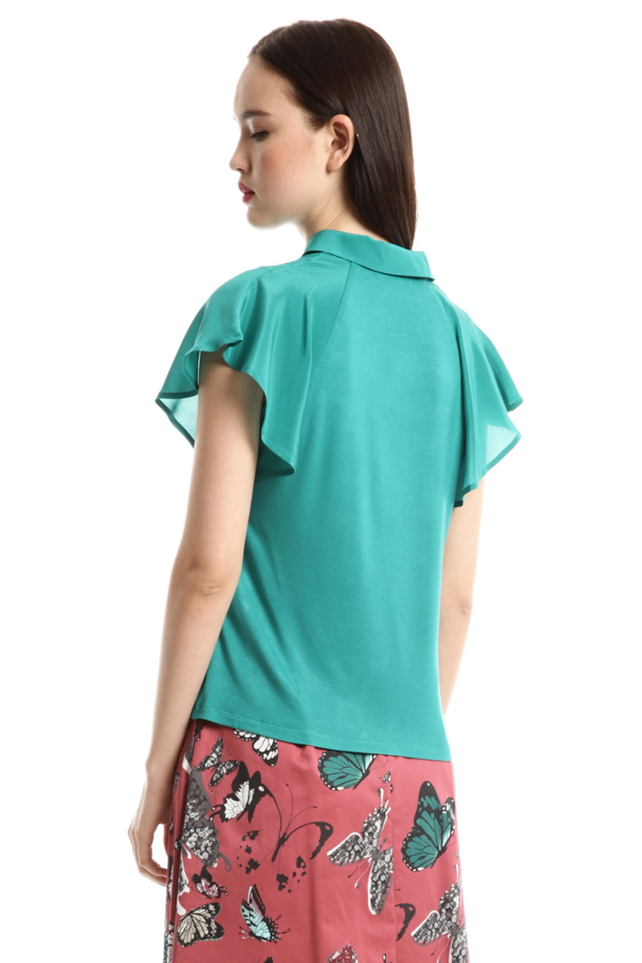 Top in crepe de chine di seta Fashion Market Top in crepe de chine di seta Fashion Market