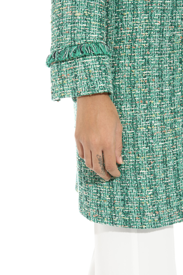 Spolverino in stuoia jacquard Fashion Market Spolverino in stuoia jacquard Fashion Market