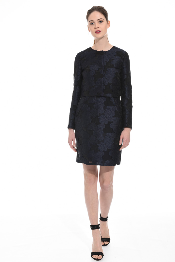 Giacca in organza fil coupé Fashion Market Giacca in organza fil coupé Fashion Market