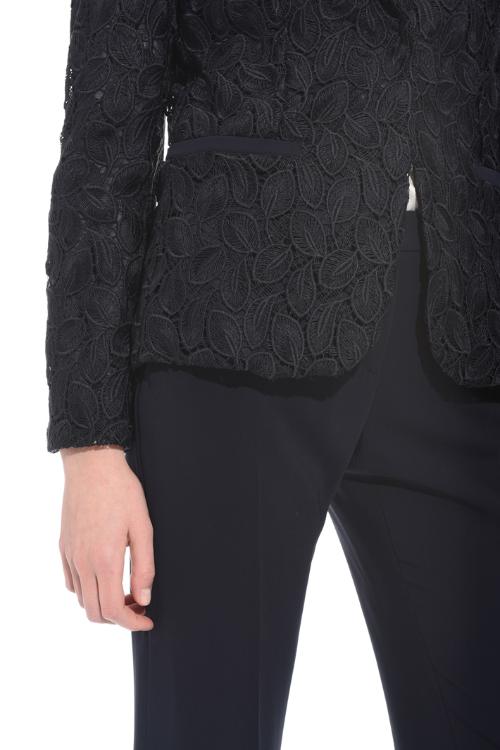 Blazer in tessuto macramé Fashion Market Blazer in tessuto macramé Fashion Market