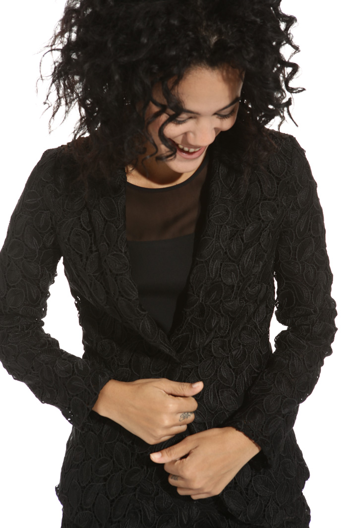 Blazer in tessuto macramé Fashion Market Blazer in tessuto macramé Fashion Market