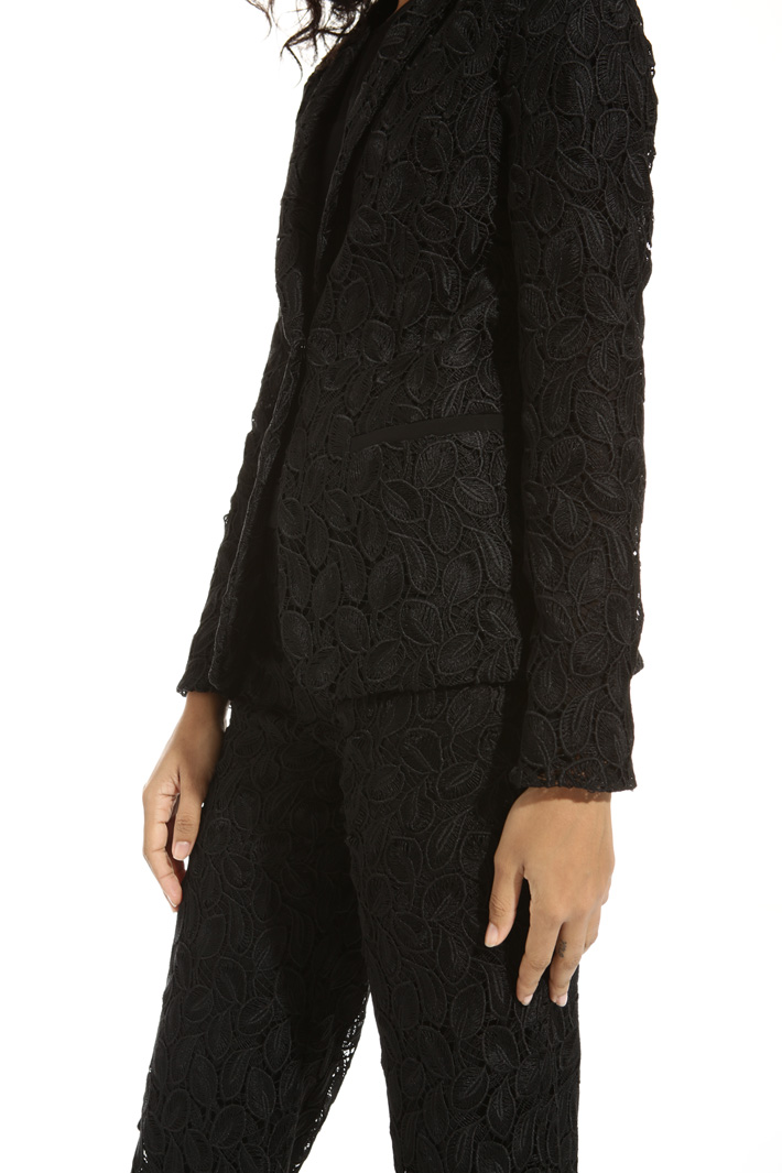 Blazer in tessuto macramé Fashion Market Blazer in tessuto macramé Fashion Market