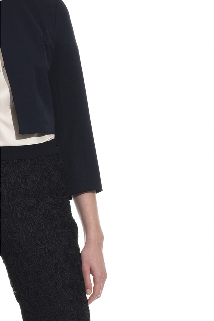 Bolero in faille stretch Fashion Market Bolero in faille stretch Fashion Market