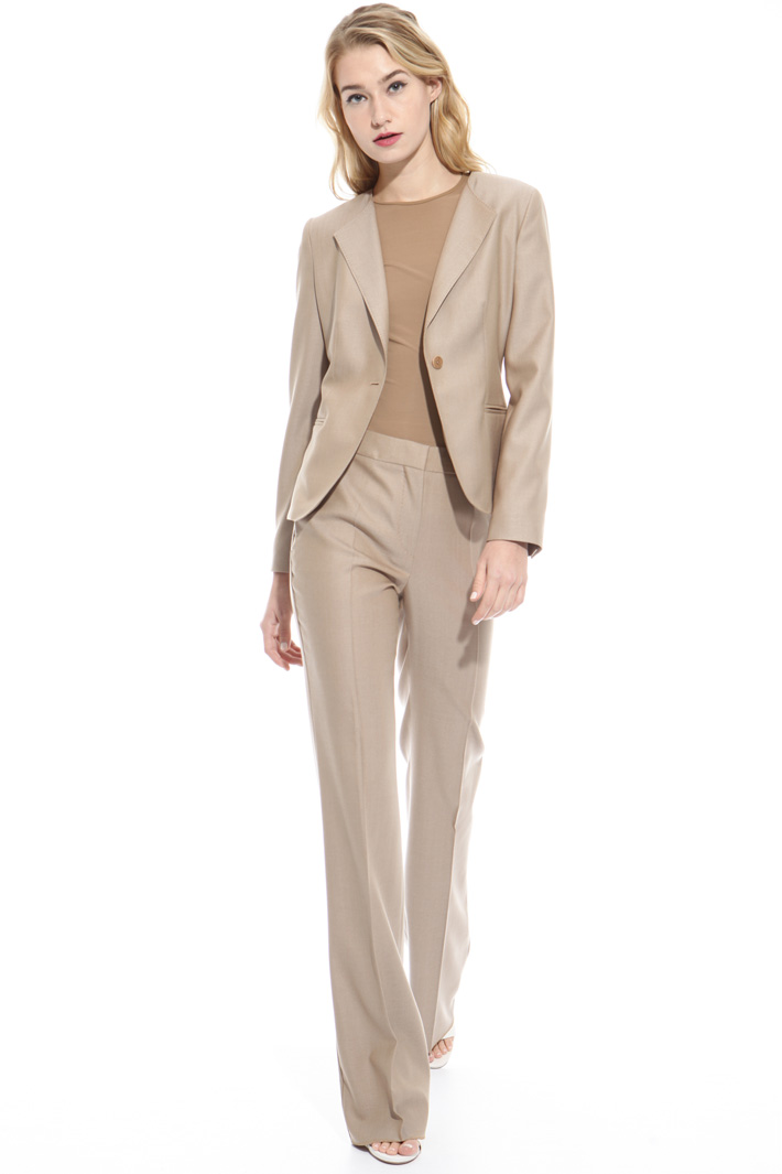 Blazer in lana misto seta Blazer in lana misto seta