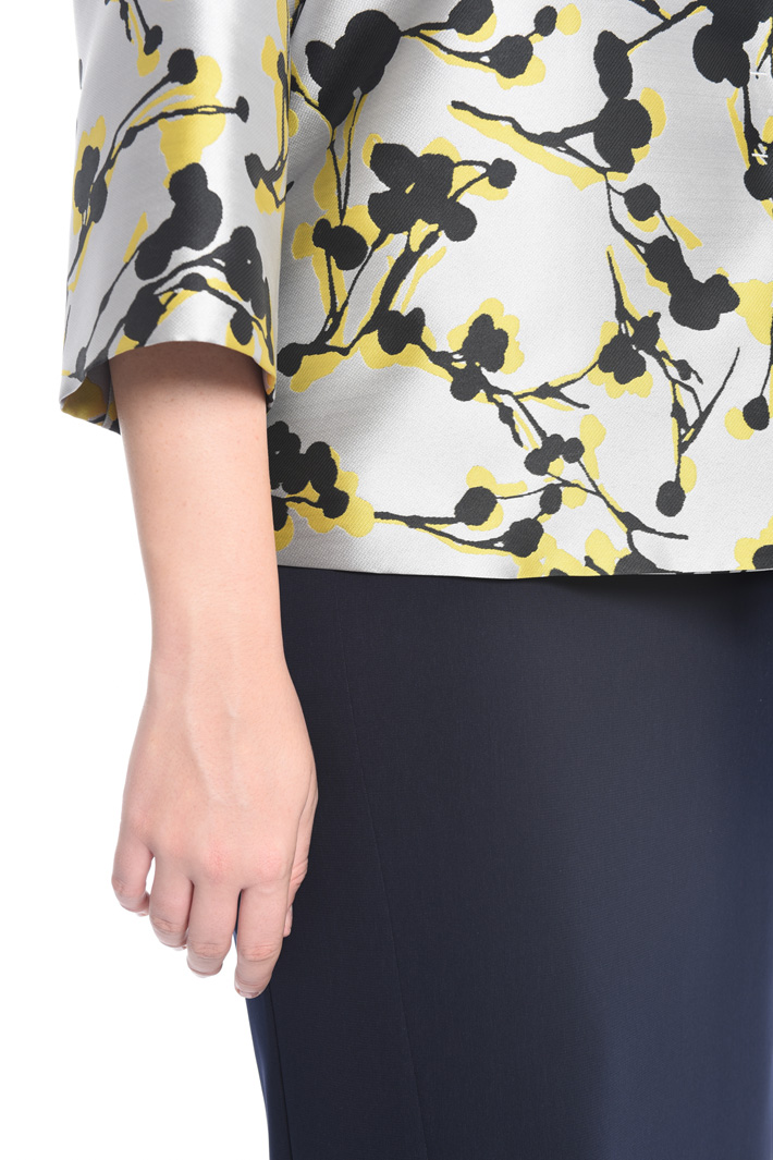 Giacca con disegno jacquard Fashion Market Giacca con disegno jacquard Fashion Market
