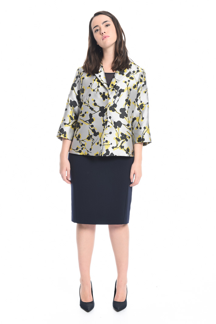 Giacca con disegno jacquard Fashion Market Giacca con disegno jacquard Fashion Market