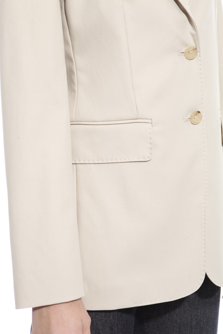 Blazer in twill di puro cotone Fashion Market Blazer in twill di puro cotone Fashion Market